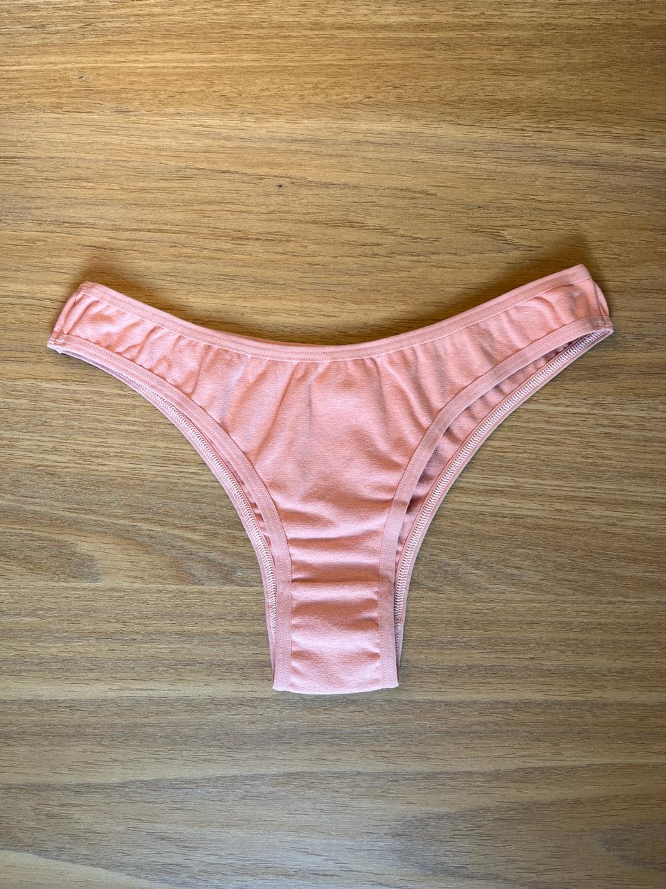 Calcinha rosa da seleção de moda íntima Veny